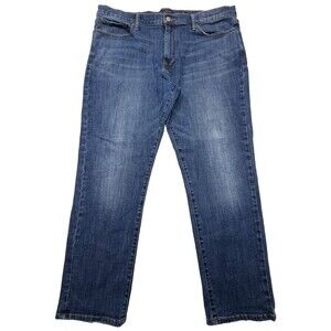Lucky Brand 410 Athletic Slim Jeans Men's Size 40/30 Blue Stretch Denim